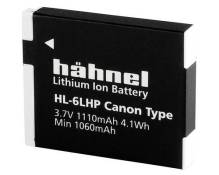 Hähnel Fototechnik HL-6LHP Batterie pour appareil photo Remplace laccu dorigine NB-6L, NB-6LH 3.7 V 1110 mAh