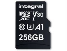 Integral - Carte mémoire flash (adaptateur microSDXC vers SD inclus(e)) - 256 Go - A1 / Video Class V30 / UHS-I U3 / Class10 - microSDXC UHS-I