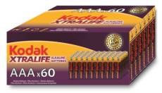 KODAK - Pile - XTRALIFE Alcaline - AAA / LR03 - pack 60