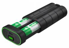 LedLenser Battery Box 7 Pro étui de stockage pour 2X accus 18650 (inclus)