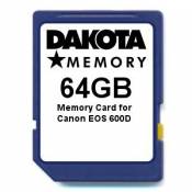 64GB Memory Card for Canon EOS 600D