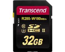 Transcend 700S - Carte mémoire flash - 32 Go - Video Class V90 / UHS-II U3 / Class10 - SDHC UHS-II