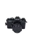 Appareil photo reflex Ricoh KR-5 50mm f2 SMC Pentax-M Noir Reconditionné
