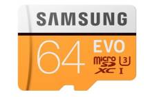 Carte mémoire micro SD Samsung Evo 64 Go