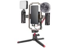 SmallRig kit rig smartphone professionnel 3384 pour Vlogging et Live Streaming