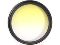 Bematik - filtre de photographie couleur graduelle jaune pour objectif de 52 mm