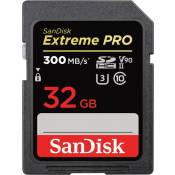 Carte mémoire SDHC SanDisk Extreme PRO UHS-II 32 Go