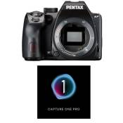 Pentax appareil photo reflex kf noir nu + logiciel capture one pro