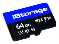 IStorage - Carte mémoire flash - 64 Go - A1 / Video Class V30 / UHS-I U3 / Class10 - micro SD