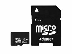 Carte mémoire micro sd sdhc 16 go gb classe 6 appareil photo téléphone