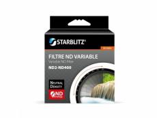 Starblitz filtre densité neutre variable nd2-nd400 62mm SFINDV62