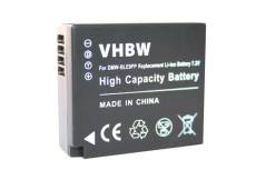 Vhbw Batterie compatible avec Panasonic Lumix DC-G110, DC-TZ91, DMC-GF3, DMC-GF3C, DMC-GF3K appareil photo reflex (750mAh, 7,2V, Li-ion)