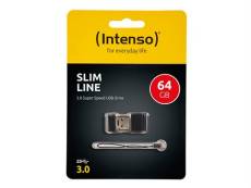 Clé USB Intenso Slim Line 64 GB USB 3.2 (1è gén.) (USB 3.0)