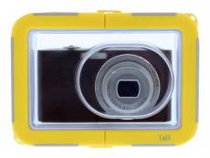 T'nB SPORT WATERPROOF CASE FOR CAMERA - Étui étanche pour appareil photo - plastique - transparent avec cadre jaune