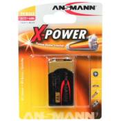 ANSMANN X-POWER 9 V-Block - Batterie 6LF22 - Alcaline