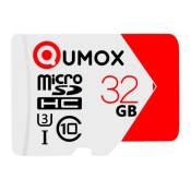 Qumox Carte Mémoire micro sd sdhc 32Go TF 32G 32GB classe 10 80Mo/s pour Samsung Huawei Xiaomi portable tablette