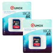 2x carte mémoire SDHC Qumox 16Go 80Mo/s SD HC Classe 10 UHS-I