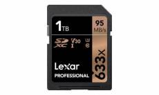 Lexar Professional - Carte mémoire flash - 1 To - Video Class V30 / UHS-I U3 / Class10 - 633x - SDXC UHS-I