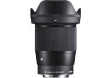 Sigma 16 mm f/1.4 DC DN monture Canon EF-M objectif photo grand angle