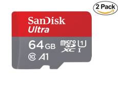 2PCS Sandisk Ultra 64 Go Micro SD SDXC Class 10 UHS-I 120Mb/s