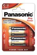 Pack de 2 piles Panasonic Pro Power LR14 Type C