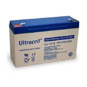Batterie plomb étanche - Ultracell UL12-6 HDME - 6v 12ah