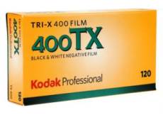 KODAK pack 5 films noir & blanc 120 Tri-X 400