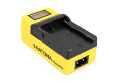 Patona Chargeur de batterie avec écran LCD pour Canon LP-E6