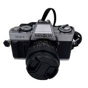 Appareil photo argentique Minolta XG-1 50 mm f1.7 MC Rokkor-PF Argent et Noir Reconditionné
