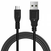 IXCC Long Micro USB Câble, 3M Ultra Durable Câble USB 2.0 Micro USB pour Samsung/Windows/LG/Sony/Nokia/Dell Computers/Tablets/Smartphones/MP3 Players/
