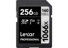 Lexar SDXC 256GB 1066x Professional UHS-I (U3) Class 10 carte mémoire