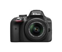 Reflex Nikon D3300 Noir + Ojectif 18-55 mm VR II + Fourre-tout + Carte mémoire SD 8 Go