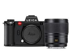 Appareil photo hybride Leica SL2 + Summicron SL 50mm f/2 ASPH noir