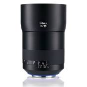 Objectif MILVUS T* 85mm f/1,4 ZE compatible avec Canon + Paresoleil