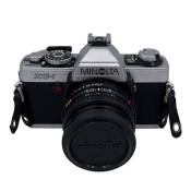 Appareil photo argentique Minolta XG-1 45 mm f2 MD Rokkor Argent et Noir Reconditionné