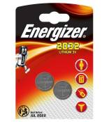 Energizer pile bouton Lithium 3V CR2032 2 pièces