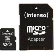 INTENSO MICROSDHC 32GB W/ ADAPTER