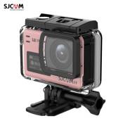 SJCAM SJ8 PRO Caméra d'action 4K / 60FPS WiFi Sports Cam 2.3 pouces écran tactile avec 170 ° Grand angle EIS 8X Zoom numérique Caméra étanche Rose Or