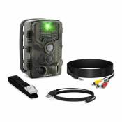 Stamony Caméra de chasse - 8 Mpx - 2.7K HD intégrale - 46 LED infrarouge - 20 m - 0,3 s
