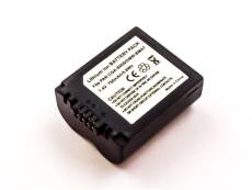 Batterie compatible PAN CGR-S006, DMW-BMA7, Li-ion, 7,4V, 750mAh, 5,6Wh