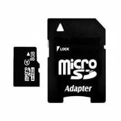 Carte Micro SD 8 Go + Adaptateur Carte SD Classe 10 Smartphone Extension Mémoire YONIS