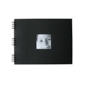 Album photo Ã spirale Pampa Noir 28x35cm - 30 feuillets noirs 250gr - F312028