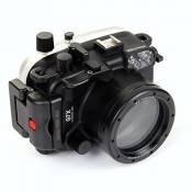 FOTGA 40M 130ft Boîtier étanche Waterproof Underwater Housing Case pour Caméra Canon Powershot G7x & 24-100mm