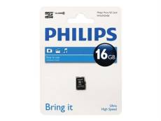 Philips FM16MD45B - Carte mémoire flash - 16 Go - Class 10 - micro SDHC