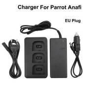 Pour Parrot Drone ANAFI Multi-Batteries balance chargeur rapide Adaptateur et chargeur de voiture_onaeatza525