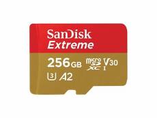 Sandisk extreme microsdxc 256gb+sd 190mbs SDSQXAV-256G-GN6MA