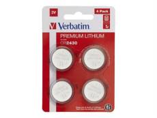Verbatim - Batterie 4 x CR2430 - Li