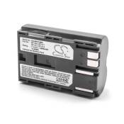 Vhbw Li-Ion batterie 2000mAh (7.4V) pour appareil photo DSLR Canon EOS 10D, 20D, 20Da, 300D, 30D, 40D, 50D, 5D, D30, D60, Digital Rebel, Kiss Digital