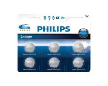 Philips Minicells CR2032P6 - batterie - CR2032 - Li x 6