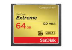 SANDISK carte mémoire Compact Flash Extrême 64 Go
